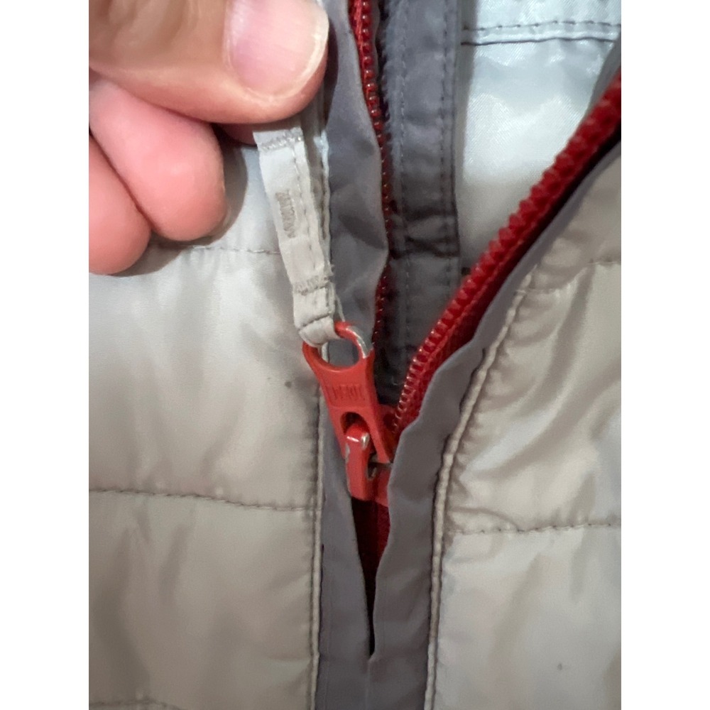 GAP ColdControl Colorblock Puffer Jacket Gray‎ Me… - image 6